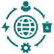 circular economy icon circular economy icon